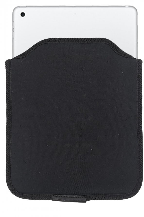 Suya Dayanıklı Neopren Notebook Tablet Ipad Macbook Pro Air Siyah Laptop Kılıfı Çantası 14 Inç - 3