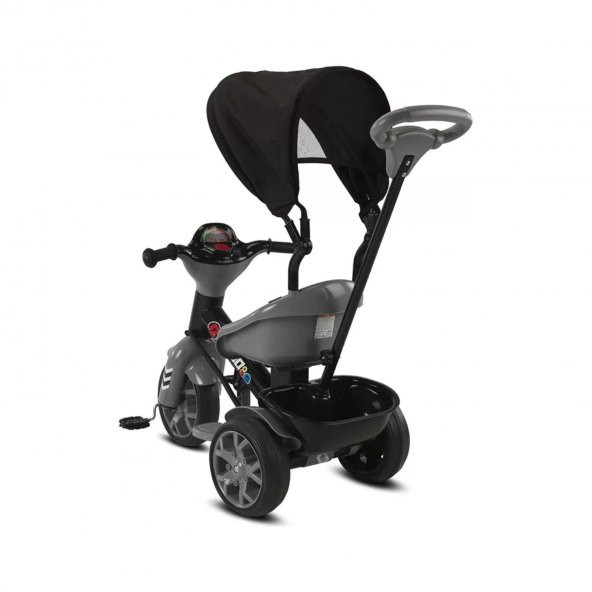 BABYHOPE 121 BOBO SPEED TENTELİ GRİ - 3