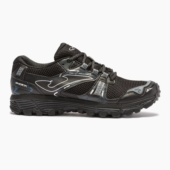 Joma Shock Men 2301 Black Yürüyüş Ayakkabısı Tkshow2301