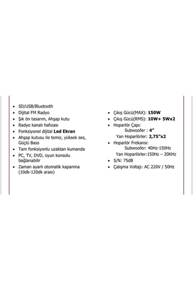 R-2020 2+1 Ev Sınema Sıstemı - 3