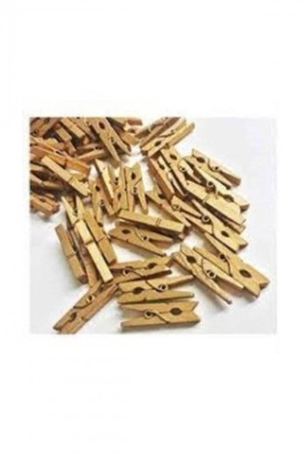 Kids Ahşap Mandal Büyük 25li Kk165 - 3