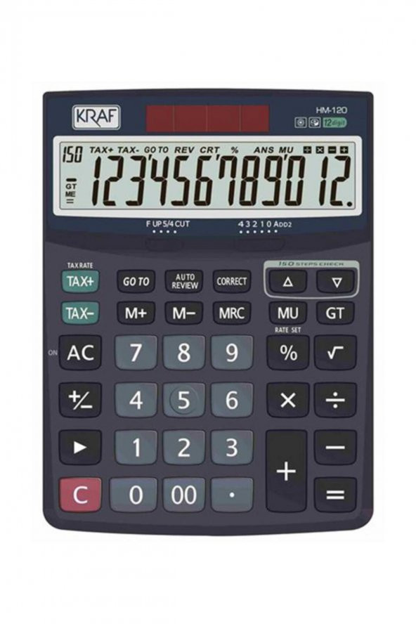 Masaüstü Hesap Makinesi 12 Hane HM-120 ürün görseli 1