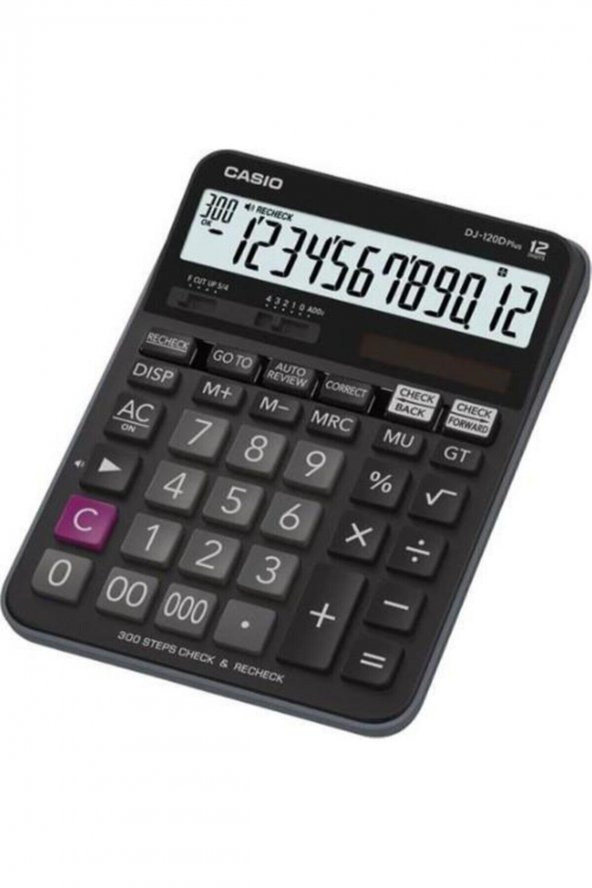 Masaüstü 12 Hane Hesap Makinesi Dj-120d Plus
