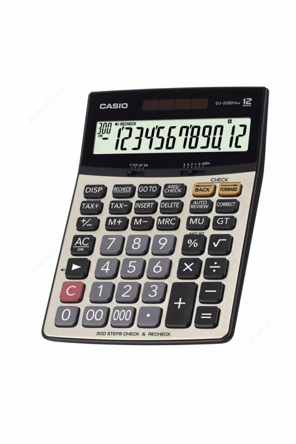Hesap Makinesi Masa Üstü 12hane Dj-220d