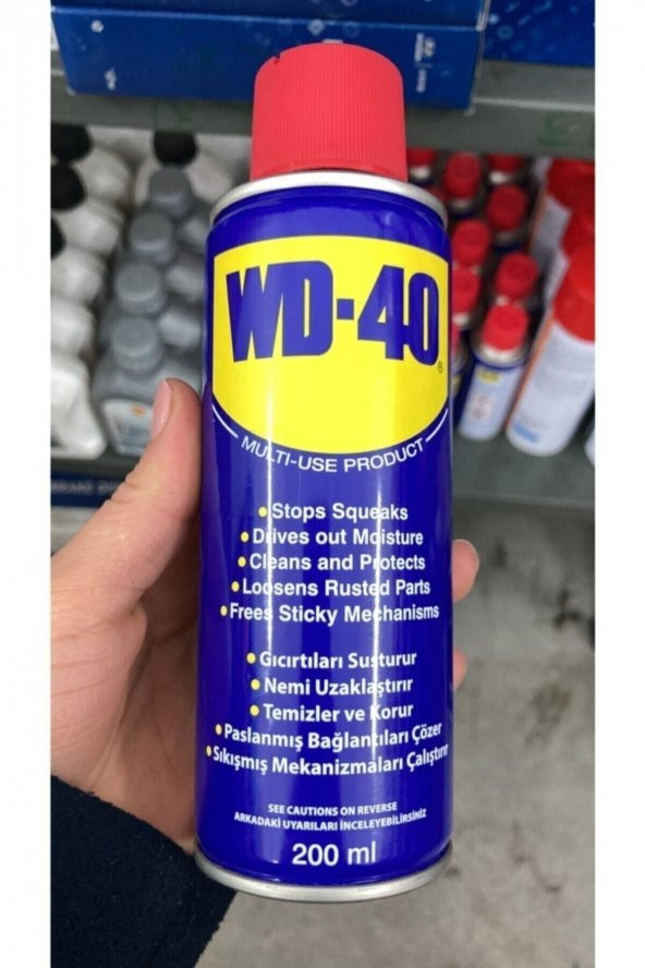 Wd-40 Çok Amaçlı Pas Sökücü 200ml - 1052716138843 - 2