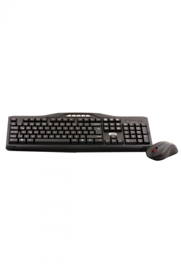 Ec-266 Q Usb Siyah Kablosuz Klavye Mouse Set Multimedya Tuşları Mevcuttur