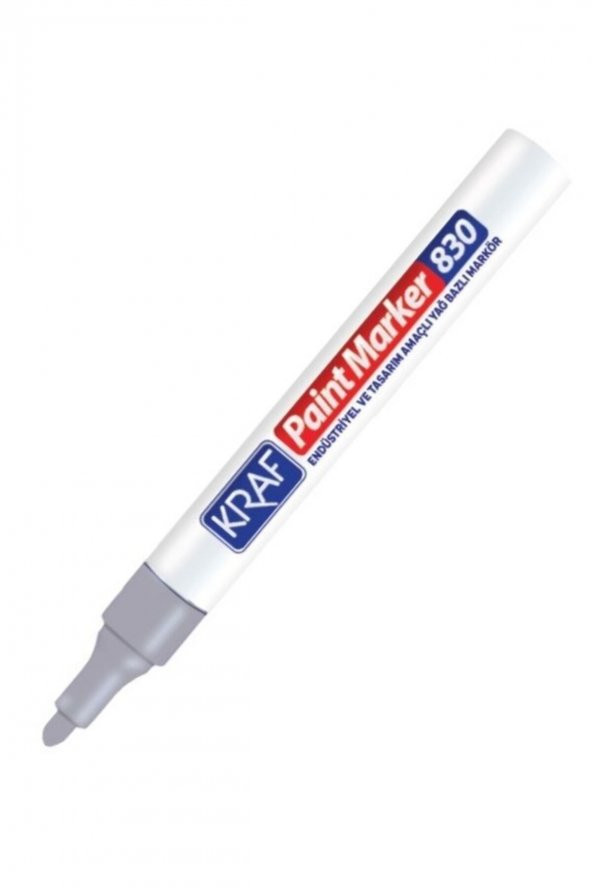 830 Paint Markör Gümüş
