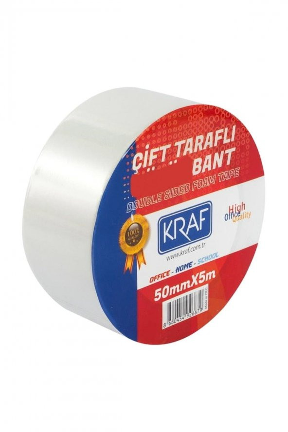 Çift Taraflı Bant 50 Mm X 25 Mt