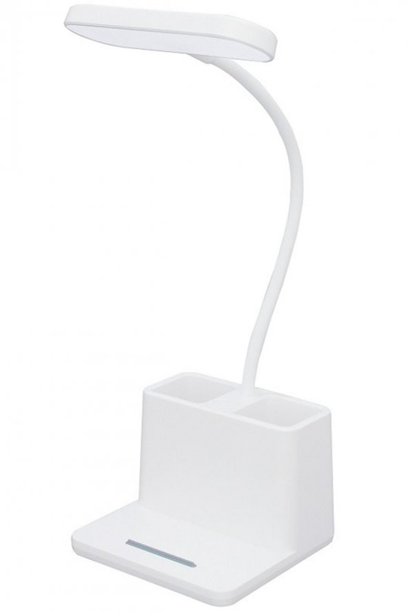 Led Masa Lambası Şarjlı Kalemlikli - 4