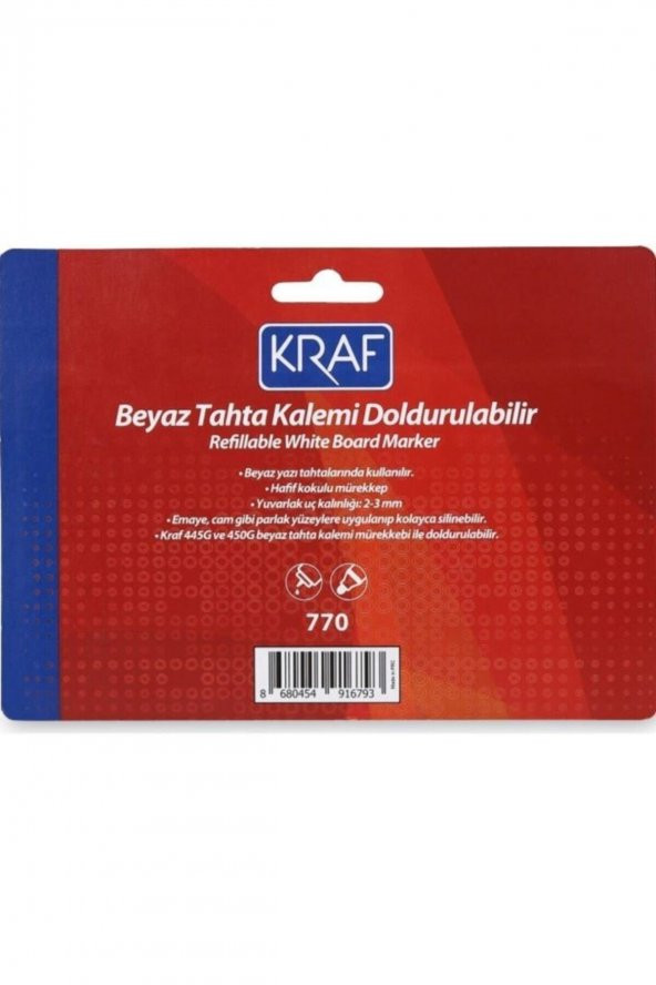 4lü Beyaz Tahta Kalemi  770-4 8680454916793 - 3