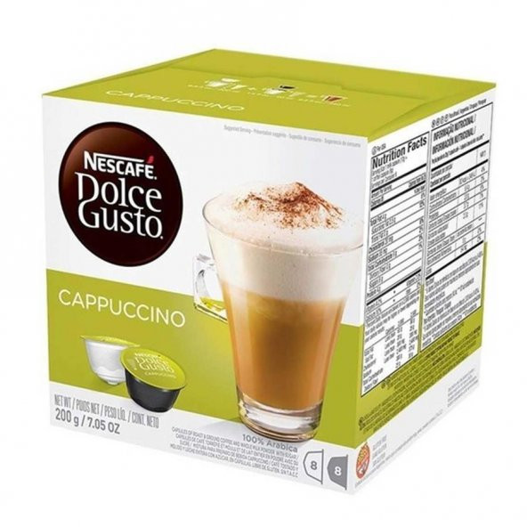 Nescafe Dolce Gusto Capuccino Kapsül Kahve 16lı