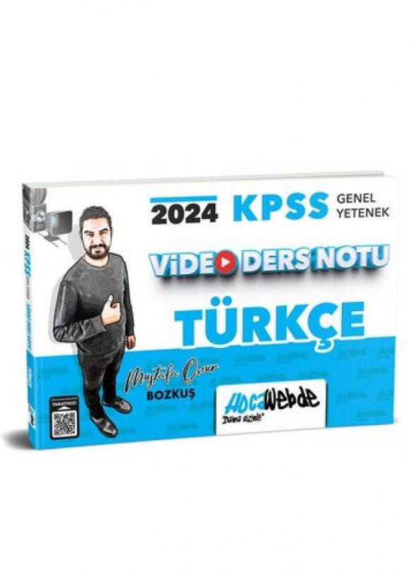 2024 KPSS Türkçe Video Ders Notu - Hocawebde