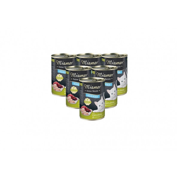 Miamor Vd Tavuklu Yavru Kedi Çorbası 135 ml 6'lı Paket