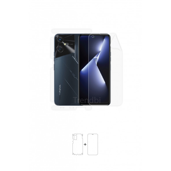 TECNO POVA NEO 3 ÖN,ARKA VE YAN TAM KAPLAMA 360 DERECE FULL BODY POLİÜRETAN FİLM