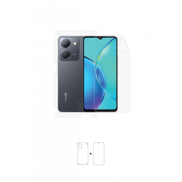 VİVO Y27 5G ÖN,ARKA VE YAN 360 DERECE FULL BODY TAM KAPLAMA POLİÜRETAN FİLM ürün görseli