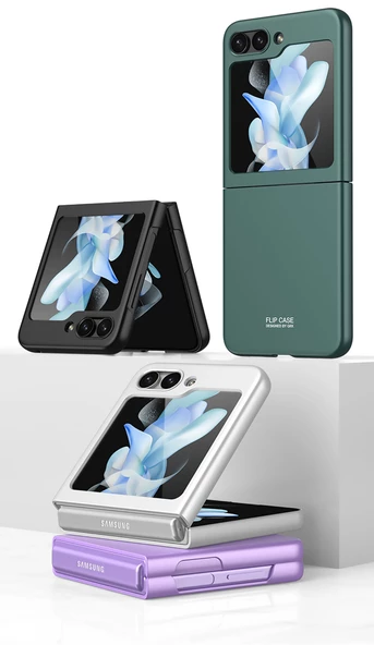 Galaxy Z Flip 5 Kılıf Sert Kıpta Kılıf - 12