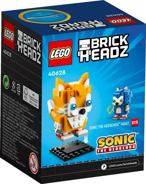 Lego Brickheadz 40628 Miles 'Tails' Prower - 2