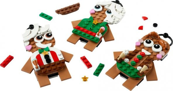 Lego Seasonal 40642 Gingerbread Ornaments - 3