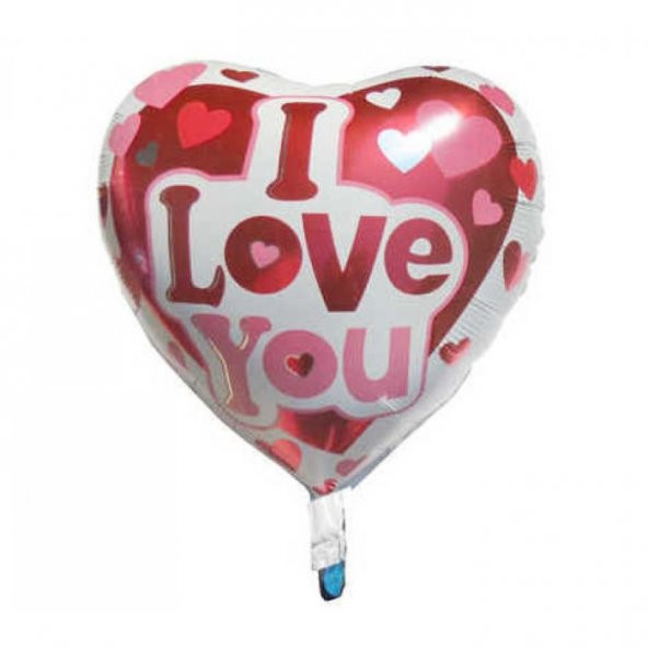 Kalpli I Love You Folyo Balon