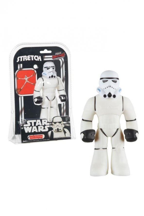 Giochi Preziosi Stretch Mini Starwars TR407000 07951 Stormtrooper, Mini Stormtrooper Figürü
