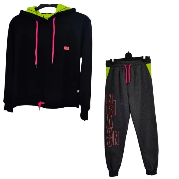NİRVANA JUSTWEAR KIZ ÇOCUK EŞOFMAN TAKIMI
