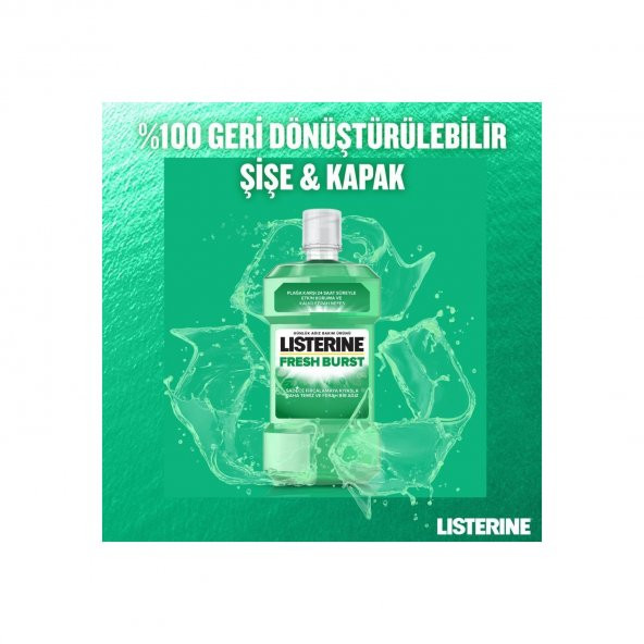 Listerine Fresh Burst Ağız Bakım Suyu 500x2 1000 Ml - 5