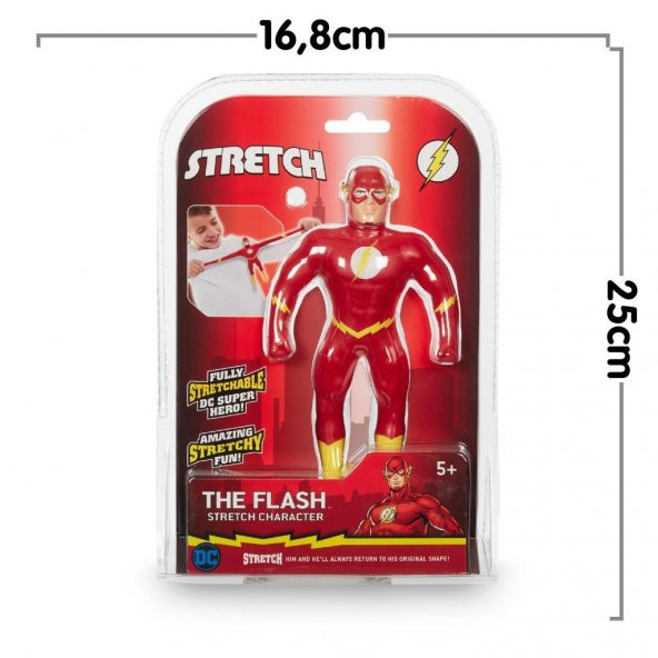 Giochi Preziosi Stretch Mini Flash TR300000 07686, Esnek Mini Flash Figür Oyuncağı - 6