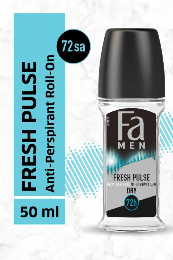 Fa Fresh Pulse Erkek Roll-On 50 ml - 2