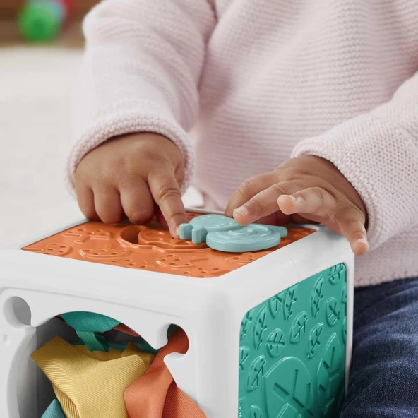 Fisher Price Eğlenceli Aktivite Küpü HML64,Bebekler İçin Aktivite Küpü - 4