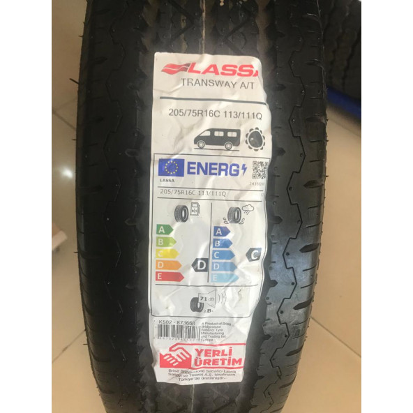 LASSA 205/75R16C 113/111Q Transway A/T YAZ LASTİĞİ (2022 MODEL)