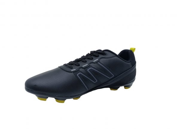 Jump 28524 Erkek Siyah Bağcıklı Krampon Futbol Ayakkabısı - 3