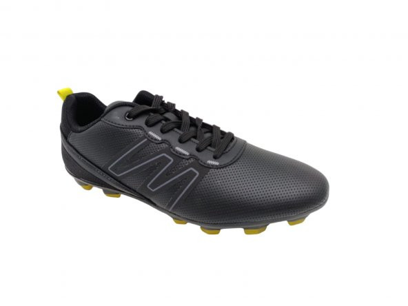 Jump 28524 Erkek Siyah Bağcıklı Krampon Futbol Ayakkabısı - 4