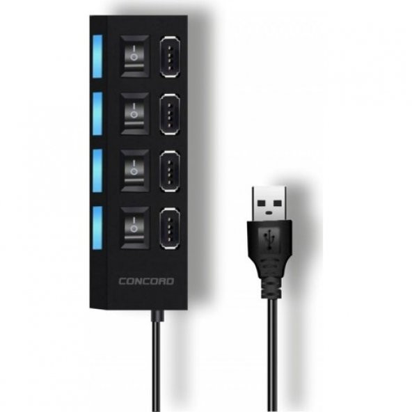 Concord C-852 | USB Hub 2.0 (Usb Çoğaltici)