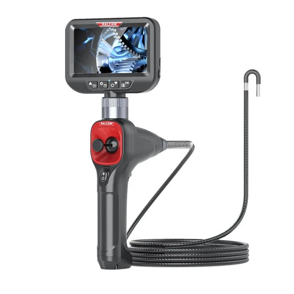 Ralcam 360 Derece Kumanda Kolu Eklemli Borescope 6.2mm Su Geçirmez - 1m