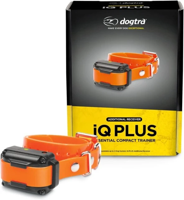 Dogtra iQ Plus Ek Alıcı Şarj Edilebilir Su Geçirmez Uzaktan Köpek Eğitimi