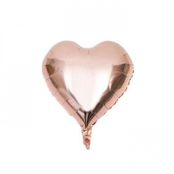 Kalp Rose Gold 18 inç Folyo Balon ürün görseli 1