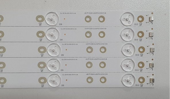 PHILİPS 43PUK4900 43PUH4900 43PUH6101 LED BAR GJ-2K16-430-D510-V4 LB-PF3528-GJD25C435X10-B - 2