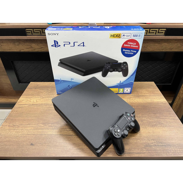 PlayStation 4 Slim Kutulu 500 GB Tek Kol  Playstation4 - ps4 - PS4 - Ps4 (İKİNCİ EL) - 4