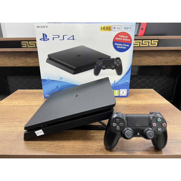 PlayStation 4 Slim Kutulu 500 GB Tek Kol  Playstation4 - ps4 - PS4 - Ps4 (İKİNCİ EL) - 9