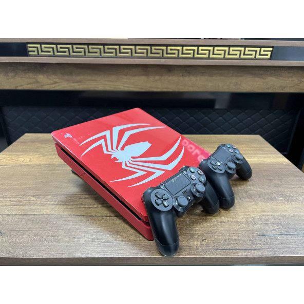 PlayStation 4 Slim Spider-Man Edition 500 GB Çift Kol  Playstation4 - ps4 - PS4 - Ps4 (İKİNCİ EL) - 4