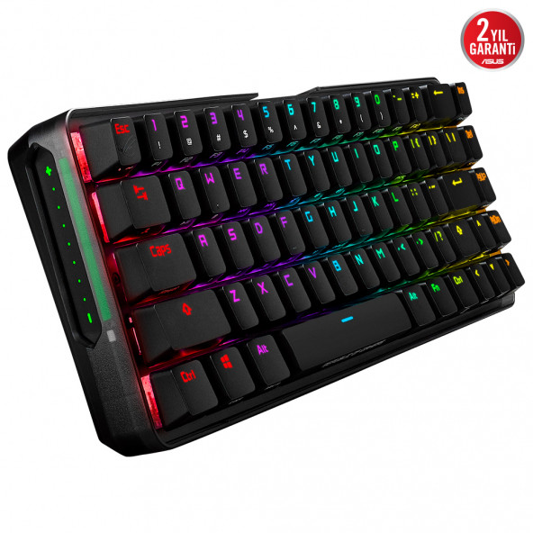 ASUS ROG Falchion NX Red Switch Türkçe RGB Mekanik Kablosuz TKL Gaming Klavye