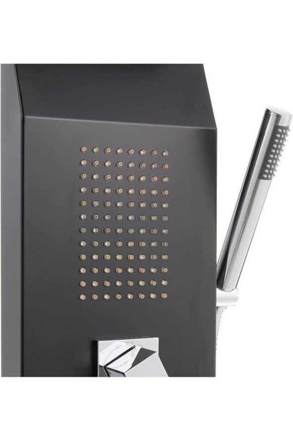 Vitra Take A45809 Masajlı Duş Sistemi, Siyah - 3