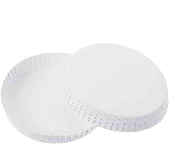 500 Adet Beyaz Karton Bardak Kapak Tıkacı Kağıt Bardak Kapağı