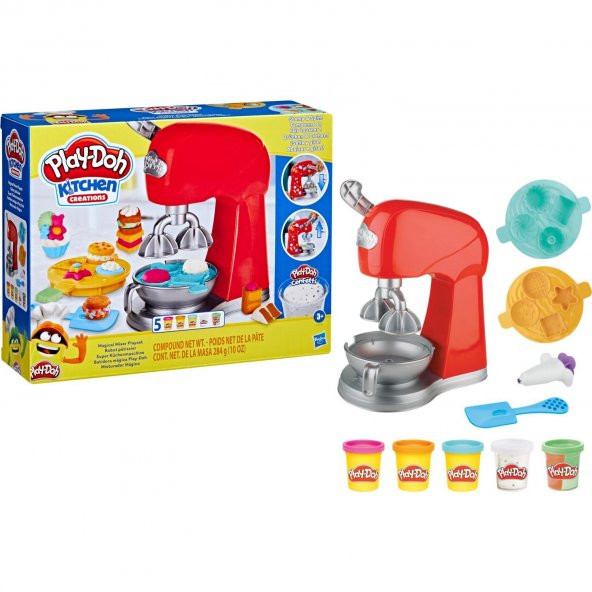 Play-Doh Sihirli Mikser Oyun Seti Playdoh Oyun Hamuru Seti