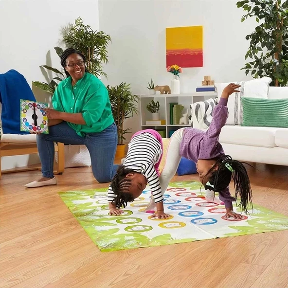 Orjinal Twister Junior 3 Yaş ve Üzeri İçin Twister Kutu Oyunu - 2