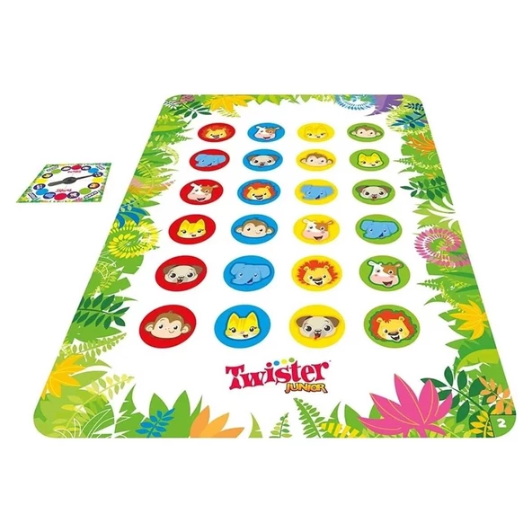 Orjinal Twister Junior 3 Yaş ve Üzeri İçin Twister Kutu Oyunu - 5
