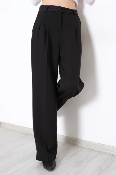 Palazzo Pantolon Siyah - 20709.683. - 4