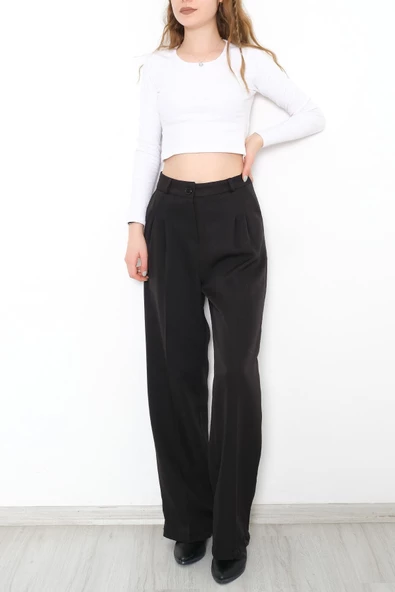 Palazzo Pantolon Siyah - 20709.683. - 5