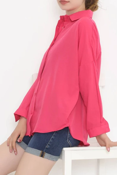 Salaş Gömlek Fuşya - 293.1247. - 5