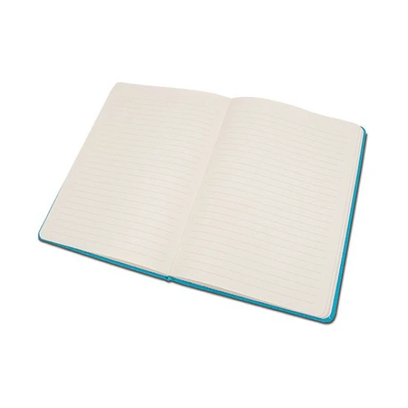 PULKO Notebook Not Defteri, (13x21cm), Termo Deri, Sert Kapak, 224 Sayfa, 80gr Krem Kağıt, Çizgili, 042, - 2